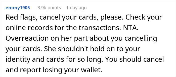 Friend Can’t Find The Time To Return Woman’s Wallet, Woman Decides She’ll Block Her Cards, Friend Goes Crazy Over It