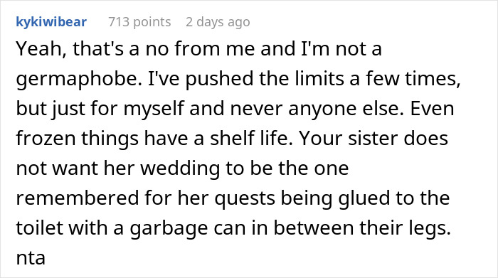 Woman Tells Her Sister's Wedding Guests Not To Touch The Food Because It's Leftovers From Her Wedding 8 Months Ago Woman Tells Her Sister's Wedding Guests Not To Touch The Food Because It's Leftovers From Her Wedding 8 Months Ago