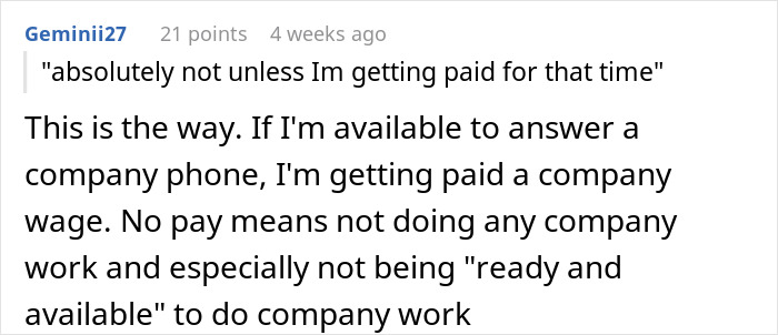 Management Tell Employees They Can't Use Their Phones After Work, Regret It Almost Immediately Management Tell Employees They Can't Use Their Phones After Work, Regret It Almost Immediately