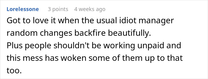 Management Tell Employees They Can't Use Their Phones After Work, Regret It Almost Immediately Management Tell Employees They Can't Use Their Phones After Work, Regret It Almost Immediately