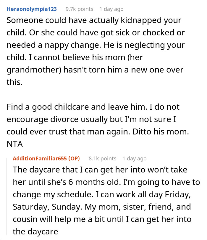 Mom 'Kidnaps' Her Own Child To Prove To Her Husband How Incompetent And Lazy He Is Mom 'Kidnaps' Her Own Child To Prove To Her Husband How Incompetent And Lazy He Is