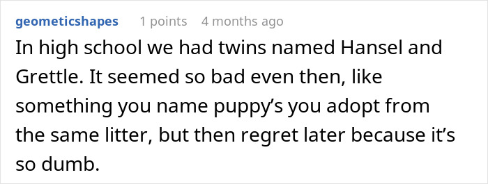 "Brick And Stone Wall": People Share The Most Unfortunate Names Parents Gave Their Twins After Teacher Blasts Her Students' Parents "Brick And Stone Wall": People Share The Most Unfortunate Names Parents Gave Their Twins After Teacher Blasts Her Students' Parents