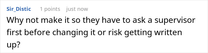 Boss Falls Victim To His Own “Absolutely No Exception” Rule
