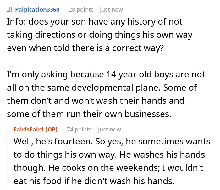 "Her Sister Was Offended And Left": Wife Doesn't Let 14 Y.O. Stepson Hold Her Newborn, Husband Does The Same With Wife's Sister "Her Sister Was Offended And Left": Wife Doesn't Let 14 Y.O. Stepson Hold Her Newborn, Husband Does The Same With Wife's Sister