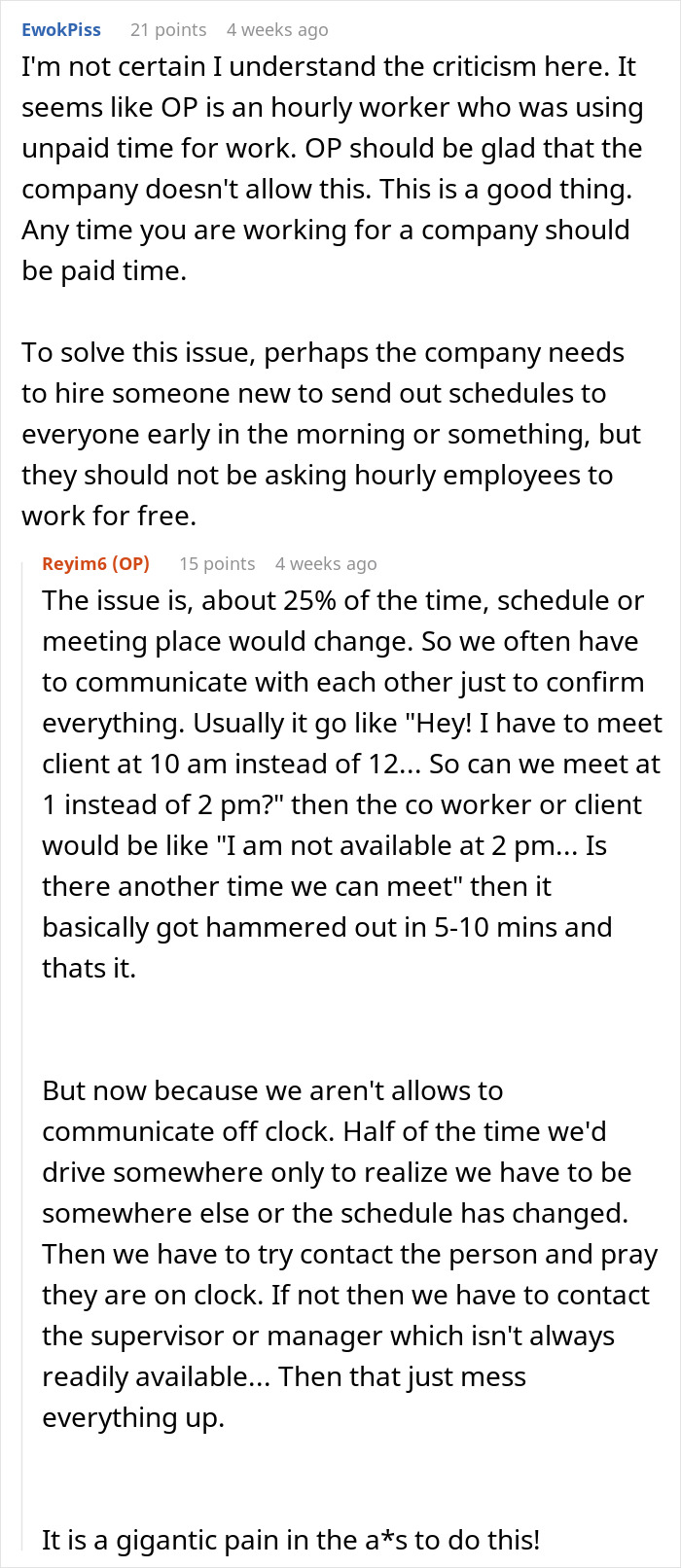 Management Tell Employees They Can't Use Their Phones After Work, Regret It Almost Immediately Management Tell Employees They Can't Use Their Phones After Work, Regret It Almost Immediately