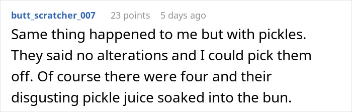 "I Wish I Could've Seen Her Face": Person Teaches Rude Waitress A Lesson After She Refused To Follow Their Food Order "I Wish I Could've Seen Her Face": Person Teaches Rude Waitress A Lesson After She Refused To Follow Their Food Order