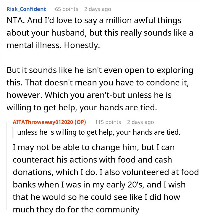 Woman Gets Into A Fight With Her Husband Over Him Taking Food From The Needy, He Refuses To Stop Woman Gets Into A Fight With Her Husband Over Him Taking Food From The Needy, He Refuses To Stop