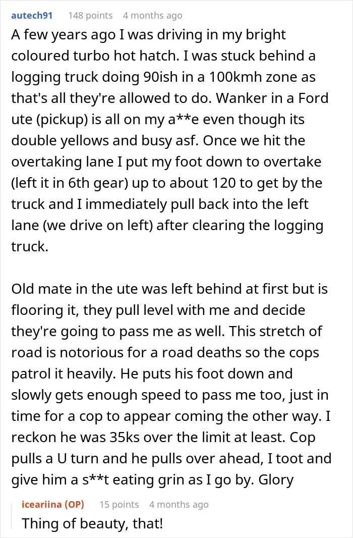 "I See Flashing Lights In My Rearview": Tailgater Learns His Lesson The Hard Way As It Leads To Police Intervention "I See Flashing Lights In My Rearview": Tailgater Learns His Lesson The Hard Way As It Leads To Police Intervention