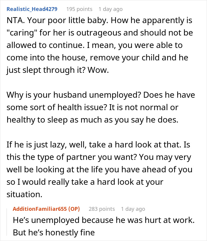 Mom 'Kidnaps' Her Own Child To Prove To Her Husband How Incompetent And Lazy He Is Mom 'Kidnaps' Her Own Child To Prove To Her Husband How Incompetent And Lazy He Is