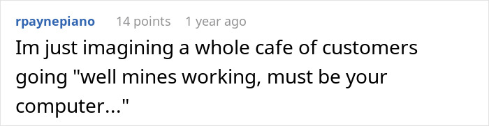 “I Let Most Things Slide. Not Today”: Café Manager Runs Out Of Patience With Aggravating Karen, Blocks All Wi-Fi Access For Her Device