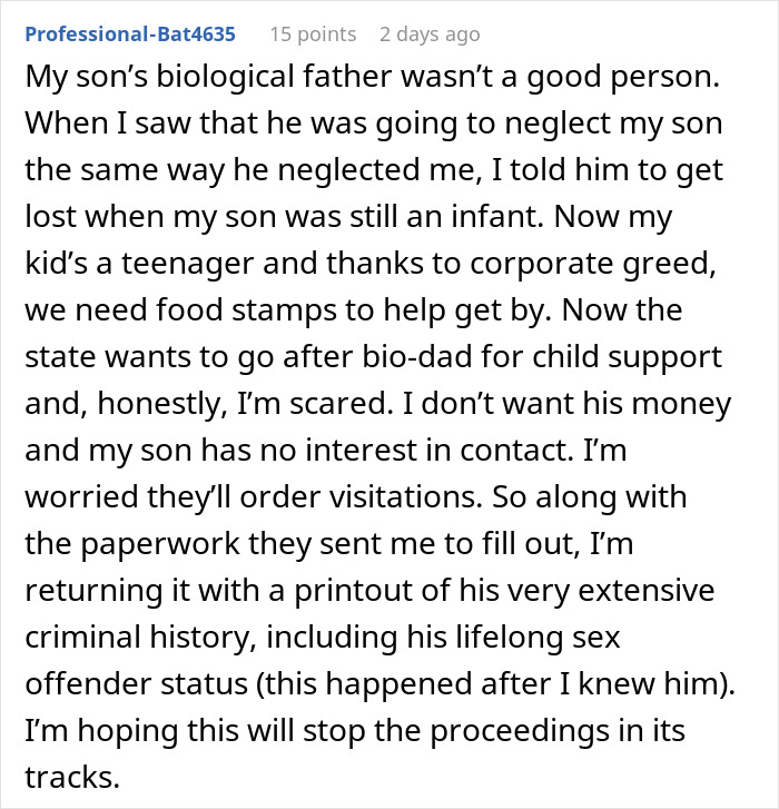 Guy Fed Up With Wife’s Ex Being A Pain With Getting His Kids Passports, Makes Sure The Forgotten Child Support Is Collected From Him Immediately