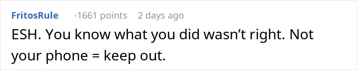 “[Am I The Jerk] For Accessing My Dad’s Phone And Deleting A Picture Of Me?” 
