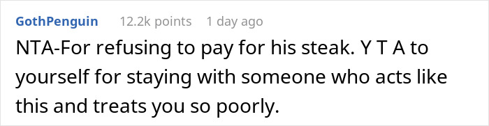 “[Am I The Jerk] For Refusing To Pay For My Bf’s Food On His Birthday And Getting Him Banned From A Restaurant?”