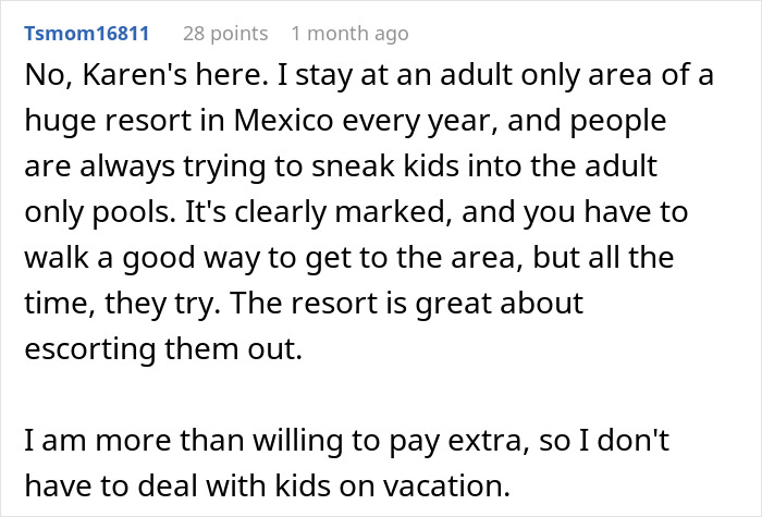 "She Thought The Rules Didn't Apply To Her": Entitled Mom Is Put In Her Place At A Resort Pool