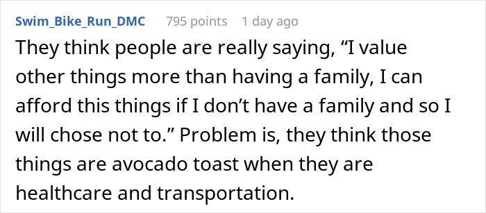 "Why Do So Many People, Especially Older Folks, Refuse To Understand?": People Discuss The Younger Generation’s Refusal To Have Kids "Why Do So Many People, Especially Older Folks, Refuse To Understand?": People Discuss The Younger Generation’s Refusal To Have Kids