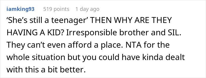"[Am I The Jerk] For Yelling At My Brother&rsquo;s Pregnant Girlfriend And Kicking Them Both Out Of My House After She Threw Away My Food?"