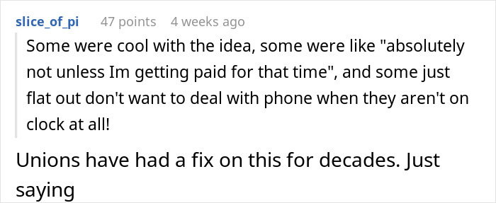 Management Tell Employees They Can't Use Their Phones After Work, Regret It Almost Immediately Management Tell Employees They Can't Use Their Phones After Work, Regret It Almost Immediately