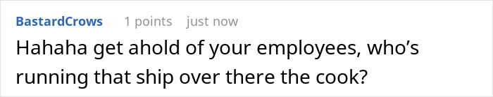 Boss Falls Victim To His Own “Absolutely No Exception” Rule