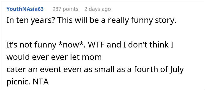 Woman Tells Her Sister's Wedding Guests Not To Touch The Food Because It's Leftovers From Her Wedding 8 Months Ago Woman Tells Her Sister's Wedding Guests Not To Touch The Food Because It's Leftovers From Her Wedding 8 Months Ago