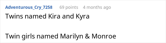 "Brick And Stone Wall": People Share The Most Unfortunate Names Parents Gave Their Twins After Teacher Blasts Her Students' Parents "Brick And Stone Wall": People Share The Most Unfortunate Names Parents Gave Their Twins After Teacher Blasts Her Students' Parents