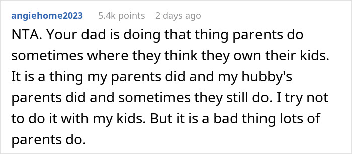 “[Am I The Jerk] For Accessing My Dad’s Phone And Deleting A Picture Of Me?” 