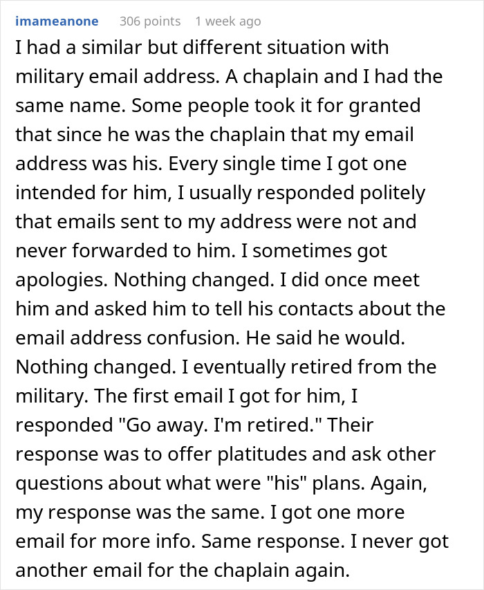 Person Is Sick And Tired Of Folks Using Their Email As A Disposable Address, Gets Sweet Revenge Person Is Sick And Tired Of Folks Using Their Email As A Disposable Address, Gets Sweet Revenge