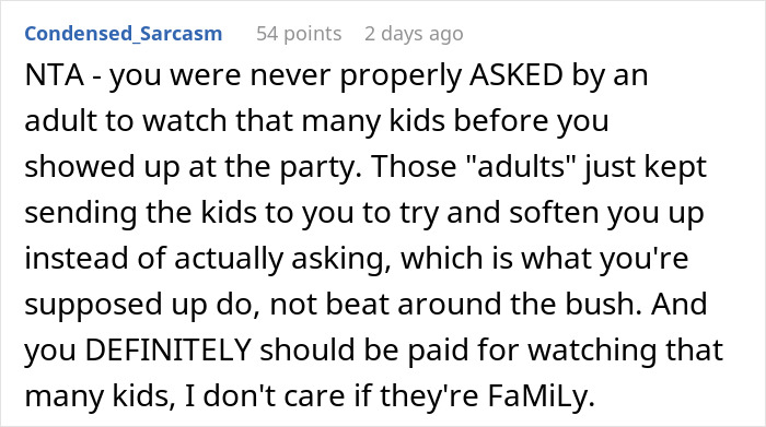 Teen Refuses To Babysit 16 Kids, Gets Woken Up With Ice-Cold Water On Her Face The Next Morning Teen Refuses To Babysit 16 Kids, Gets Woken Up With Ice-Cold Water On Her Face The Next Morning