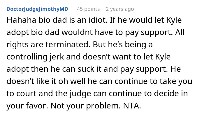 Woman's Ex Finds Out What Her New Husband Does For A Living, Demands Child Support Be Dropped Woman's Ex Finds Out What Her New Husband Does For A Living, Demands Child Support Be Dropped