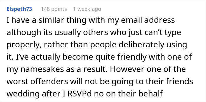 Person Is Sick And Tired Of Folks Using Their Email As A Disposable Address, Gets Sweet Revenge Person Is Sick And Tired Of Folks Using Their Email As A Disposable Address, Gets Sweet Revenge