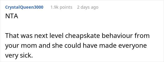 Woman Tells Her Sister's Wedding Guests Not To Touch The Food Because It's Leftovers From Her Wedding 8 Months Ago Woman Tells Her Sister's Wedding Guests Not To Touch The Food Because It's Leftovers From Her Wedding 8 Months Ago