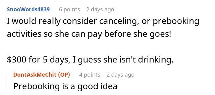 Woman Shares Her Experience With A Friend Who Brought Almost No Money On Vacation Woman Shares Her Experience With A Friend Who Brought Almost No Money On Vacation