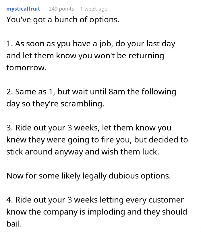 “They Need Me For The Next 3 Weeks, They Are Behind And Overworked”: Person Finds Out They’re Being Fired From A Text They Weren’t Supposed To Receive “They Need Me For The Next 3 Weeks, They Are Behind And Overworked”: Person Finds Out They’re Being Fired From A Text They Weren’t Supposed To Receive
