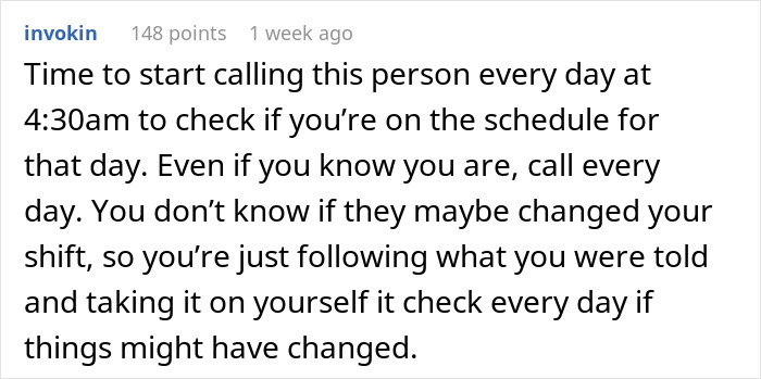 Employee Gets Their Schedule Done By Manager Who “Hates” Them, Wakes Up On Their Day Off To A Voicemail Asking Why They Aren’t At Work
