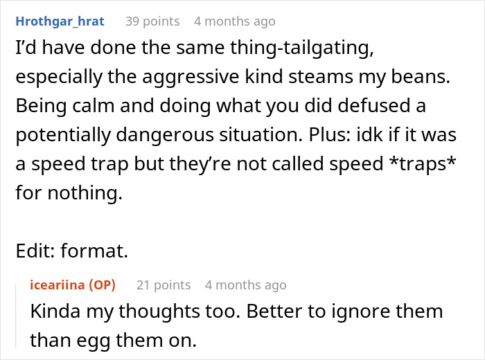 "I See Flashing Lights In My Rearview": Tailgater Learns His Lesson The Hard Way As It Leads To Police Intervention "I See Flashing Lights In My Rearview": Tailgater Learns His Lesson The Hard Way As It Leads To Police Intervention