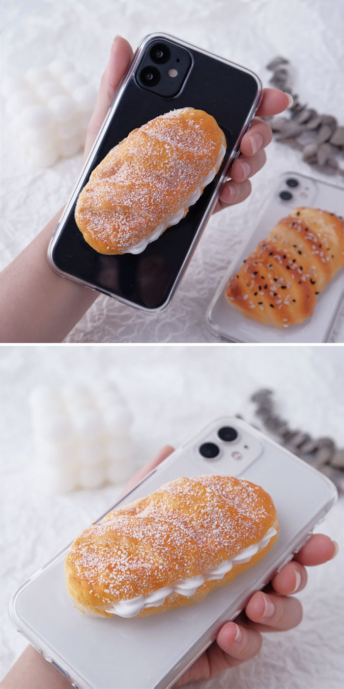 Cream Bread Charms Phone Case