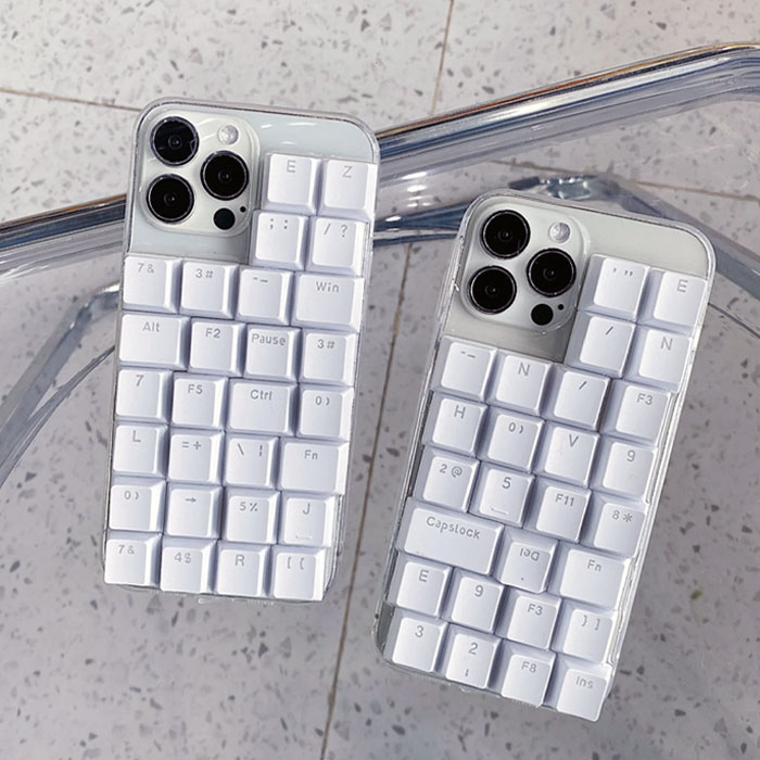 Keyboard-Shaped Phone Case