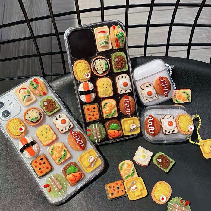 Snack Food And Sushi Phone Case
