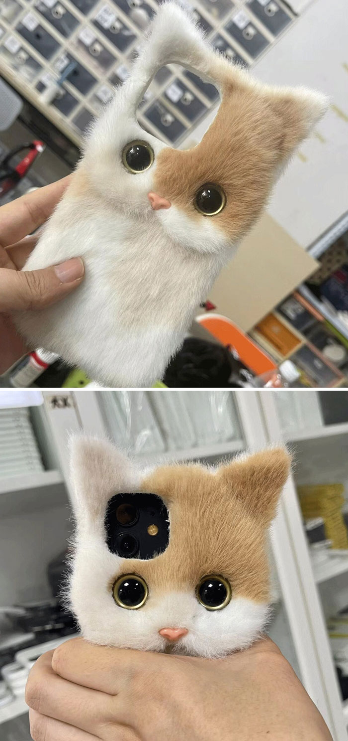Cute Milk Cat Phone Case