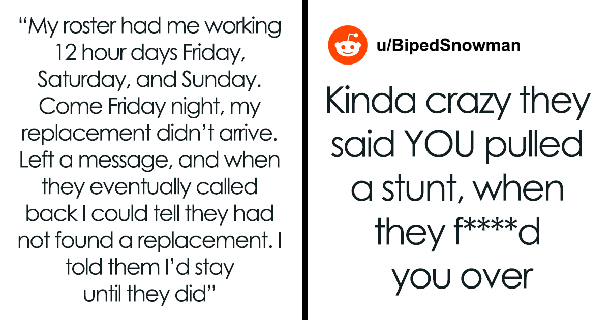 Man Works Three Shifts In A Row Due To Mismanagement But Makes Them Pay For It With A Clever Plan - Vimarsana News