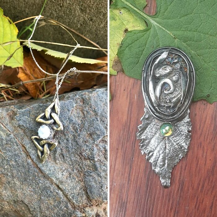 I Make Critters Out Of Clay That Later Magically Become Silver