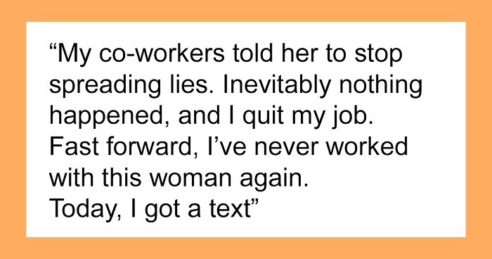 Woman Spreads Lies About Coworker’s Attack That Never Happened, Faces The Consequences 5 Years Later When Looking For A Job