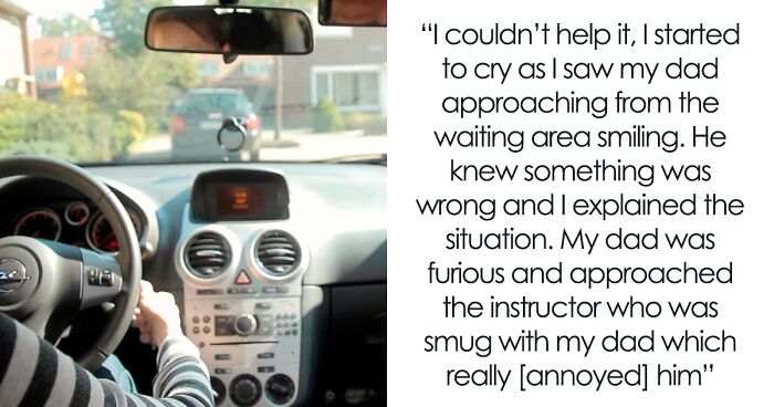 16 Y.O. In Tears After Driving Instructor Purposefully Fails Him By Ignoring Request To Buckle Up