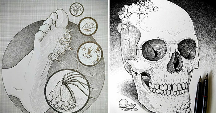13 Unsettling Drawings With Creepy Stories By Ed Harrington