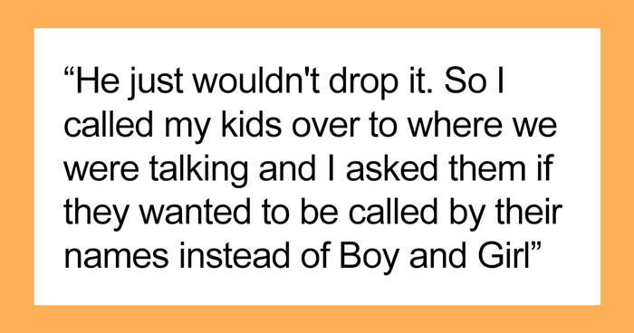 Dad Uses His Kids As Props To Make A Point To His Father That He Was Always Emotionally Distant, Upsetting Everyone