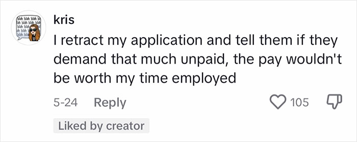 “I’m Not Doing This”: Woman Will Not Complete 3-Part Work Assignments Before She’s Even Had A Proper Interview “I’m Not Doing This”: Woman Will Not Complete 3-Part Work Assignments Before She’s Even Had A Proper Interview