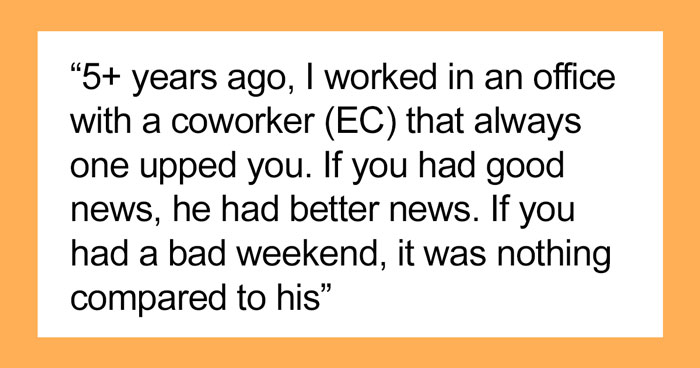 One-Upping Coworker Becomes The Laughing Stock Of The Office After His Web Of Lies Falls Apart