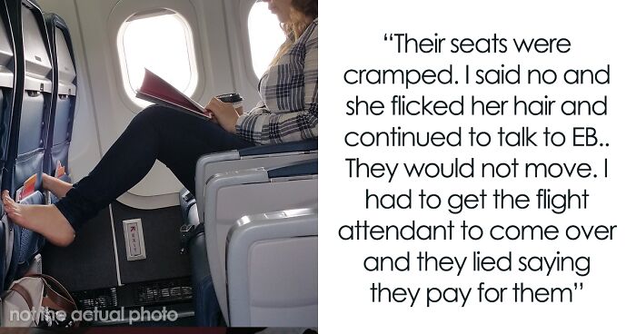 Person Pre-Books An Exit Row Seat, Gets Outraged Discovering Some Entitled Couple Already Took It
