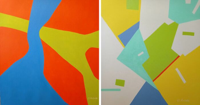 I Create Abstract Paintings, And Here Are 7 Of My Recent Works