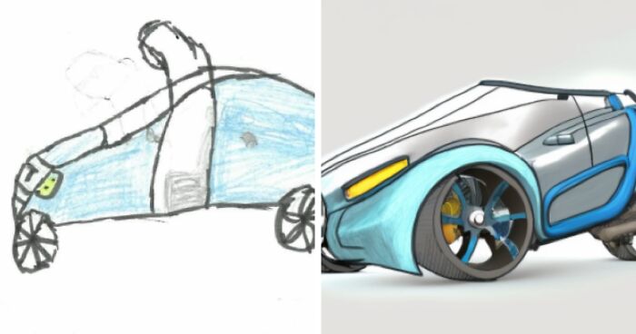 These 6 Kids’ Dream Car Designs Were Brought To Life With The Help Of AI By Big Motoring World