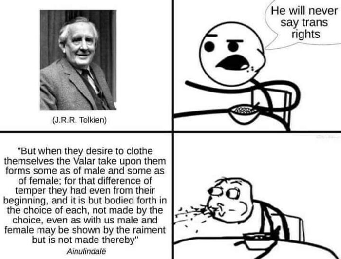 Trans Rights Y'all (Courtesy Of Jrr Tolkien)